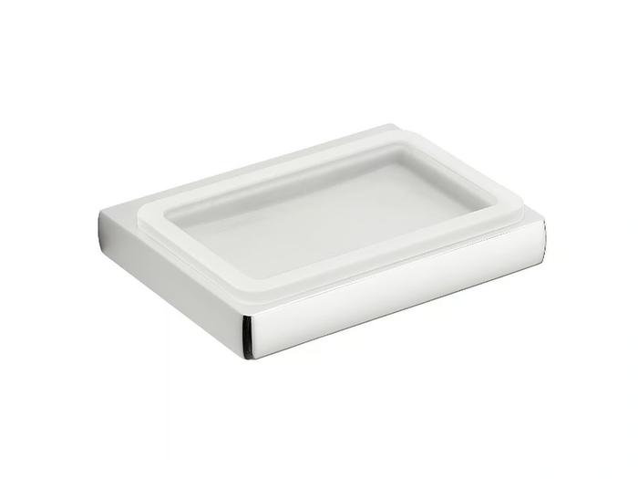 LULÙ B6201 - Wall-mounted etched glass soap dish _ Colombo Design